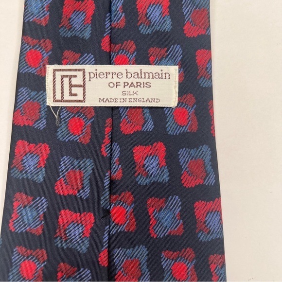 Pierre Balmain Vintage Silk Tie - Picture 4 of 5